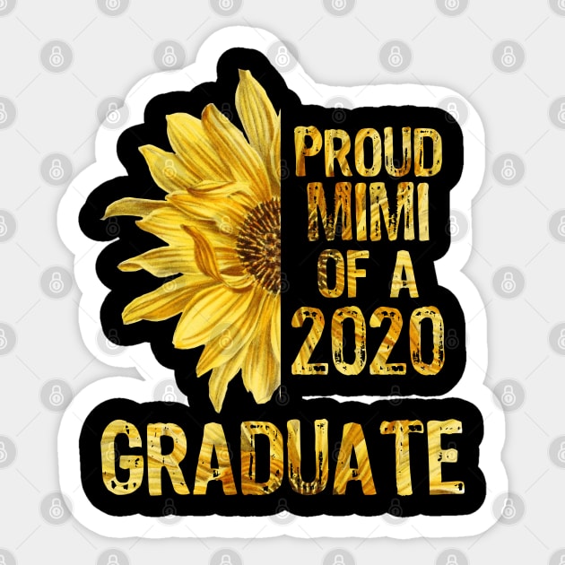 Proud Mimi of a 2020 Graduate Sticker by MarYouLi